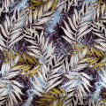 柔软的Challis Plain Floral Printed Tecido Viscose Rayon面料